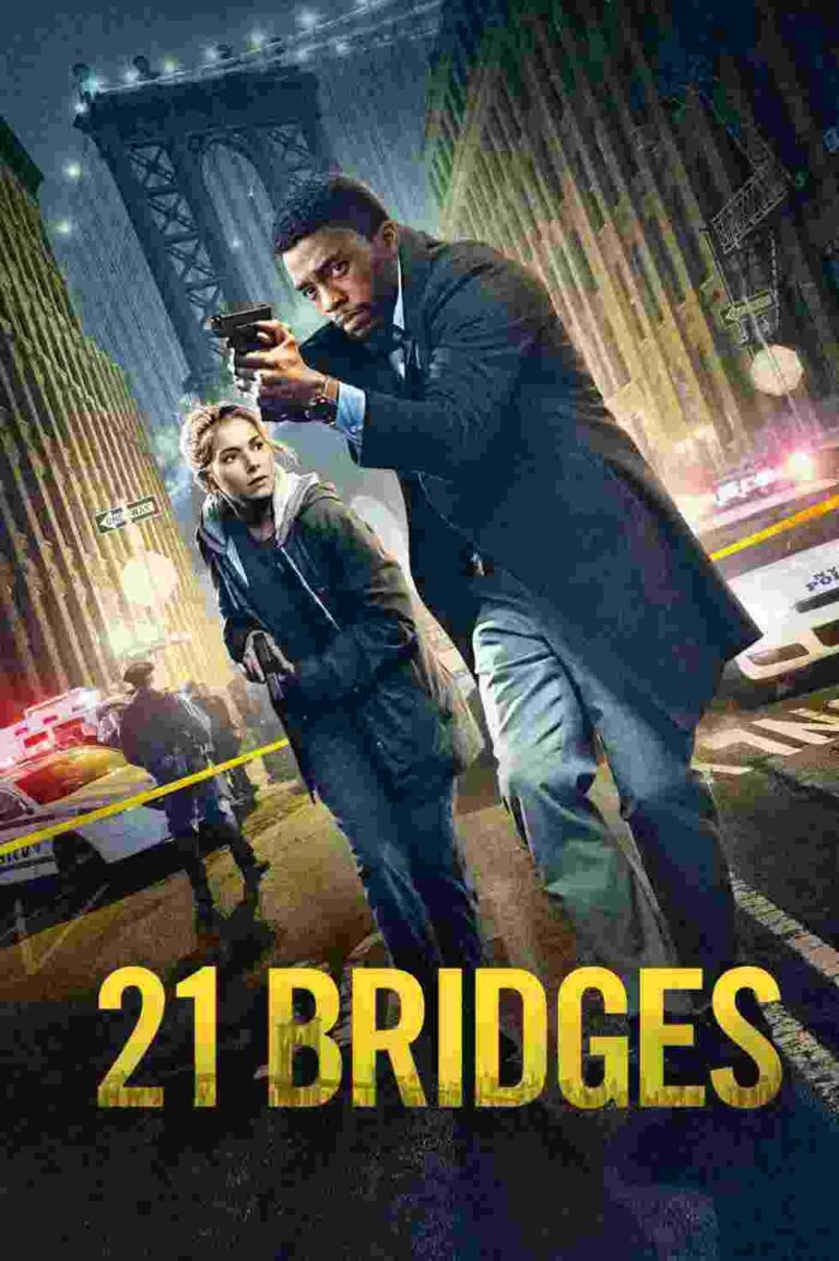 Free 21 Bridges (2019) (Hindi + English) Dual Audio Hollywood Movie BluRay HD ESub